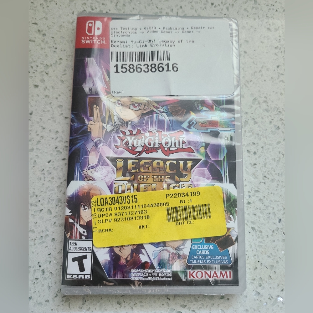 NWB-Nintendo Switch Yu-Gi-Oh  legacy of the duelist: link evolution game
